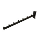 Can-Bramar − Support incliné avec tube carré pour paroi grillagée − 16 po x 3/4 po − chrome − paquet de 10-Support pour paroi grillagée