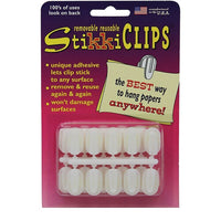 StikkiWorks - Pince Stikki, 80/paquet (STK01320)-Couleur : Blanc