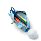 Bondstreet - Trousse pour enfants - Imprime licorne à paillettes menthe-Dimensions: 7,75 po l x 3,25 po H x 2 po P