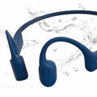 Shokz - OpenRun Bluetooth Headset Bone Conduction - Bleu-IP67 impermeable (pas pour la natation)