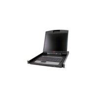 APC Support de 19 po pour console ACL-Dimensions : 1,7 haut. x 19 larg. x 26,2 prof. (Po), Hauteur du bâti : 1U