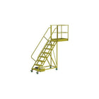 Tri-Arc – Échelle roulante à porte-à-faux de 80 po, non renforcé, perforé, 109 x 30 (po) (UCU500840246)-Matériau du cadre : Acier
