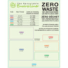Labelcraft Products  - Étiquettes Zéro Déchet - 4" x 3,33"  - 900 Étiquettes-Pour imprimantes au laser et a jet d'encre