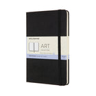 Moleskine Carnet de croquis d'art de couverture rigide Moyen - Noir - 4,5 x 7 pouces-Papier ivoire, sans acide, idéal pour les croquis et le dessin d'artiste