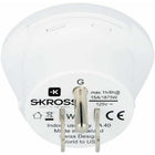 SKROSS - Adaptateur de Voyage Monde vers Royaume-Uni - Blanc-Permet d'utiliser en toute sécurité des appareils gourmands en énergie tels que des ordinateurs portables et des sèche-cheveux