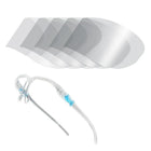 DRSAVER Eyewear Style - Écran facial 1 cadre + 5 écrans pour la protection des yeux-Protection oculaire et monture de lunettes: PET;