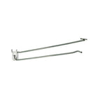 Azar Displays – Crochet avec support pour porte-étiquettes rabattable, 12 po, 50/paquet (701242)-Présentoirs