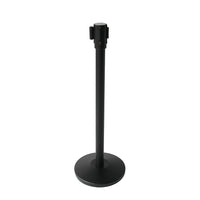 Futech Crowd Control Stanchion avec ceinture noire-barrière de contrôle des foules