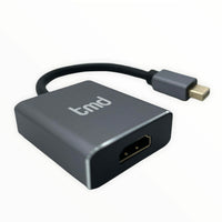 tmd Adaptateur Mini DisplayPort vers HDMI 4K-Gris sidéral-Connexion Mini DisplayPort vers HDMI