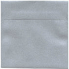 JAM Paper Enveloppes Stardream à fini métallisé, 6,5 x 6,5 po, argenté, 250/paquet-Enveloppe Stardream en papier argent à effet métallisé