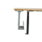Uncaged Ergonomics Support CPU sous le bureau avec pivot et glissière-Réglable : ce support de processeur sous le bureau s'ajuste en hauteur (13"-21") et en largeur (3,5"-5,75") pour s'adapter en toute sécurité à une gamme de tailles de processeur