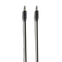 NXT Technologies - Câble de 4 pi tresse, mini prise casque stereo de 3,5 mm, noir-Le câble tresse de 4 pi resiste aux accrocs et aux enchevêtrements