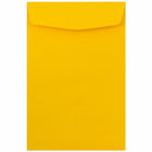 JAM Paper - Enveloppes haut de gamme pour catalogue à extrémité ouverte - 6 x 9 - jaune tournesol - paquet de 25-Couleur : TournesolCouleur : Enveloppes de catalogue jaunes à extrémité ouverte