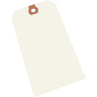 Advantag Étiquettes D’Expédition - Taille #7 - 5-3/4 po x 2-7/8 po - Blanc - Paquet de 1000-Étiquettes de papier non couché, épaisseur 10 points, avec trous 1/4 po