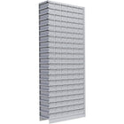 Metalware – Étagère sans boulons RK934, 22 tablettes, 36 x 18 x 88 po, gris pâle-Système de tablettes ajustables offrant un espace de rangement solide, mais économique qui convient à vos besoins