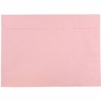 JAM Paper - Enveloppes texturées format livret, 9 x 12 po, rose bébé, paq./1000-Rose bébé