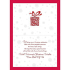 Carte de Noël, From Both of Us, Cadeaux, Paquet de 12-Qualité de carte style boutique