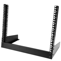 StarTech ® Rack de serveur 8U à 2 montants pour bureau (RK8OD)-Profitez d'une solution de montage en rack à un prix largement inférieur à celui des racks conventionnels