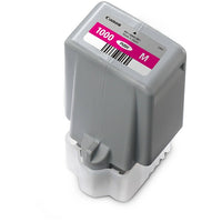 Canon – Réservoirs d'encre magenta givré PFI-1000, 80 ml, pour Pro-1000-L'encre peut être placée plus densément et permet d'obtenir une gamme de couleurs plus étendue en augmentant le nombre de gouttelettes de couleur sur le papier