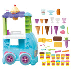 Play-Doh - Kitchen Creations Camion de glace géant-Ensemble de 2 composés de pâte de modélisation non toxiques de 4 onces et 10 2 onces dans un récipient en plastique