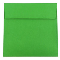 JAM Paper Enveloppes recyclées carrées, 6 1/2 x 6 1/2 (po), 25/paquet, vert-Dimensions : 6 1/2 haut. x 6 1/2 larg. x 0,1 prof. (po)