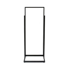 Futech BH-56F Support de plaque de signalisation au sol, 60 po H x 24 po L x 15 po P, Noir mat-Dimensions: 60 po H x 24 po L x 15 po P