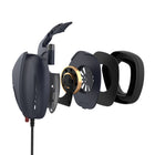 Havit USB 7.1 Surround Sound, Passive Noise Reduction,with RGB Colour & Microphone - Navy Blue-Réduction passive du bruit