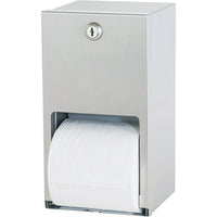 Bradley - Distributeurs de papier hygiénique-Acier inoxydable