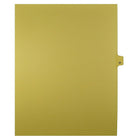 Mark Maker – Onglets séparateurs juridiques beiges, 1/25 onglets, format lettre, sans trous, numéro 61, 25/paquet-Onglets séparateurs beiges, 1/25 onglets