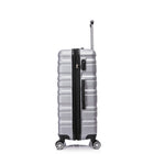 TOSCANO MAGNIFICA 21 po Bagage à main rigide - Argent titane-Intérieur de luxe