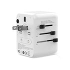 Powerology - PD 20W Adaptateur universel de voyage avec 2 USB-A ET 1 USB-C-Charger 4 appareils
