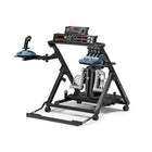 Next Level Racing - Flight Stand Pro Cockpit de simulation - Noir-Matériaux de qualité supérieure utilisés pour une durabilité accrue et clavier et tapis de souris Next Level Racing Flight inclus