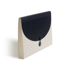 U Brands Fashion Classeur expansible à 13 pochettes sans rabat, rayures chic décontractées (3308F04-24)-# Onglets: 12