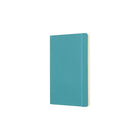 Moleskine – Carnet de la collection Classic, ligné, couverture souple, bleu récif, 5 po x 8,25 po-Papier sans acide