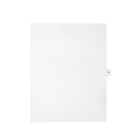 Mark Maker – Onglets séparateurs juridiques blancs, 1/15 onglets, format lettre, sans trous, lettre W, 25/paquet-Onglets séparateurs blancs, 1/15 onglets