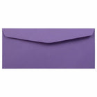 JAM Paper #10 Enveloppes à fenêtre Colourées d'affaires - 4 1/8" x 9 1/2" - Violet recyclé - Paquet de 50-Quantité : 50 enveloppes par paquet