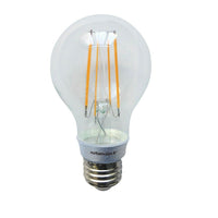 Northern Stars – Ampoule DEL 84409, A19 8W, filament, intensité réglable, transparent, paquet de 2-DEL A19 de 8W en filament, lumière du jour