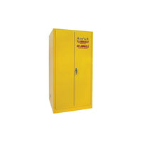 Zenith SafetyMD – Armoire pour produits inflammables, 60 gallons-Paroi double, acier soudé de calibre 18 avec un espace de circulation d’air de 1 1/2 po