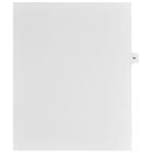 Mark Maker – Onglets séparateurs juridiques blancs, 1/15 onglets, format lettre, sans trous, numéro 66, 25/paquet-Onglets séparateurs blancs, 1/15 onglets