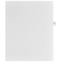 Mark Maker – Onglets séparateurs juridiques blancs, 1/15 onglets, format lettre, sans trous, numéro 66, 25/paquet-Onglets séparateurs blancs, 1/15 onglets