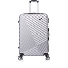 TOSCANO PRODIGIO Grand bagage rigide de 30 po - Argent titane-Conçu en Italy