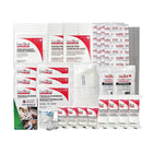 Trousse de premiers soins First Aid Central règlementaire pour l'Ontario - Section 9 - 6-15 personnes-Emballée dans un boîtier métallique mural durable avec logo bilingue de trousse de premiers soins.