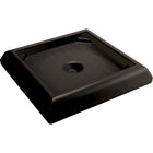 Rubbermaid – Base lestée, noir (FG917700BLA)-Couleur : noir