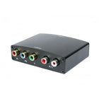 Techly - HDMI vers composant avec convertisseur audio-HDMI vers composant YPbPr (RGB) et audio droite/ gauche