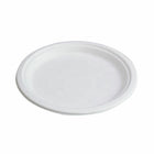 Globe Commercial Products - 6 po Fibre Bagasse Plaque de compostable - 1000 pack-Diameter: 6 po