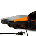 Classic Clamshell Sacoche pour Ordinateur Portable 13,3 po, Noir et Orange-8