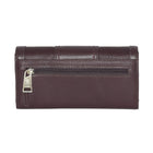 Roots - Portefeuille de poche pour femme - Prune-Protection RFID