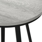 Monarch Specialties - 2176 Table D'Appoint - 22 po H/Gris/Metal Noir-10