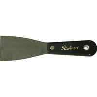 Richard - Couteau Flexible À Mastic, Lame Acier, Largeur 2po, Manche Polypropylène, paquet de 12-Longueur de la lame 2po
