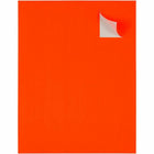 JAM Paper - Étiquettes pour produits et contenants carrées - 2 po x 2 po - néon rouge foncé/orange - Paquet de 120-Étiquettes carrées rouges fluo, Faites ressortir votre courrier avec des étiquettes d'adresse d'expédition colorées